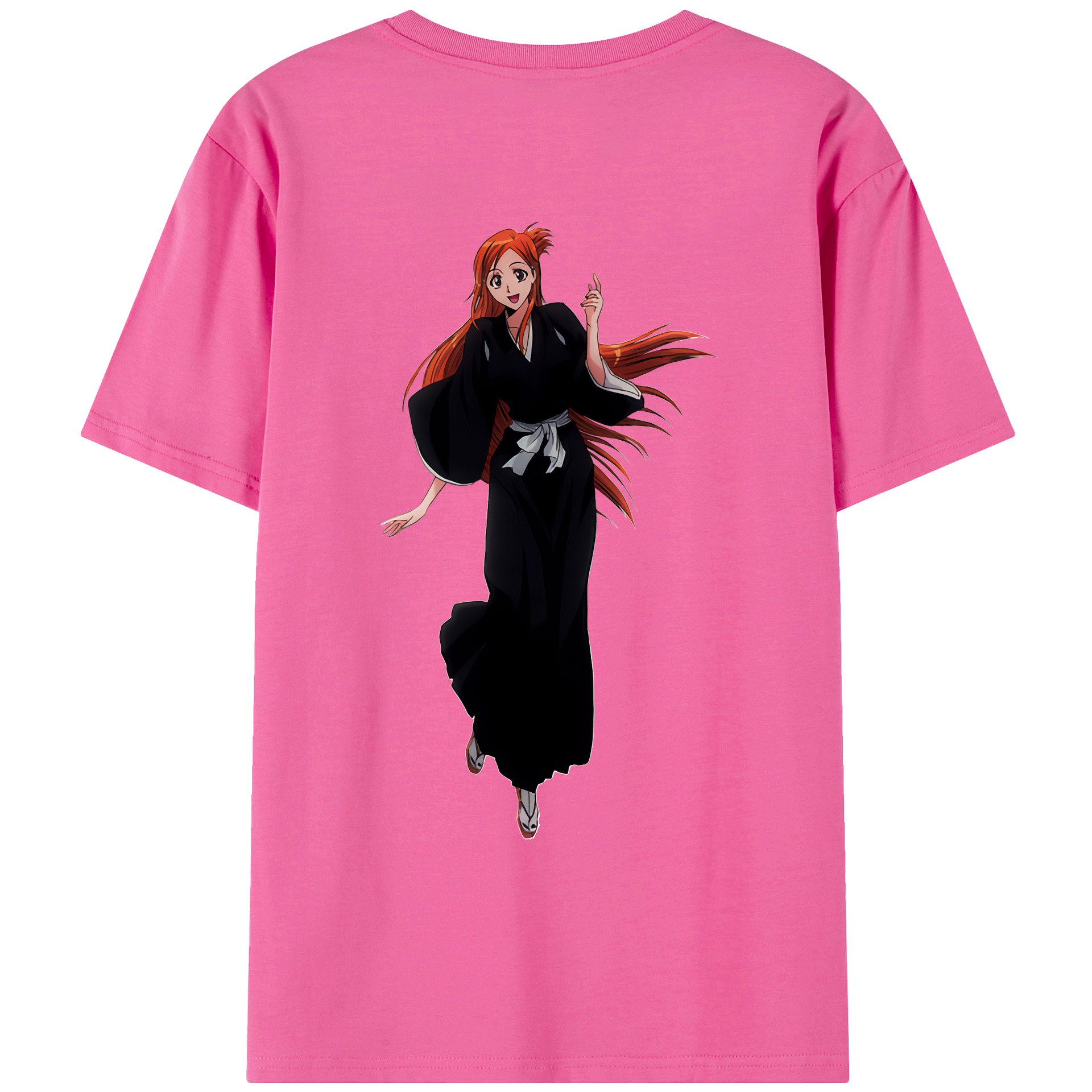 （画像用） ブリーチ 井上織姫（いのうえおりひめ） BLEACH Inoue Orihime レディース半袖Tシャツ(バックプリント)